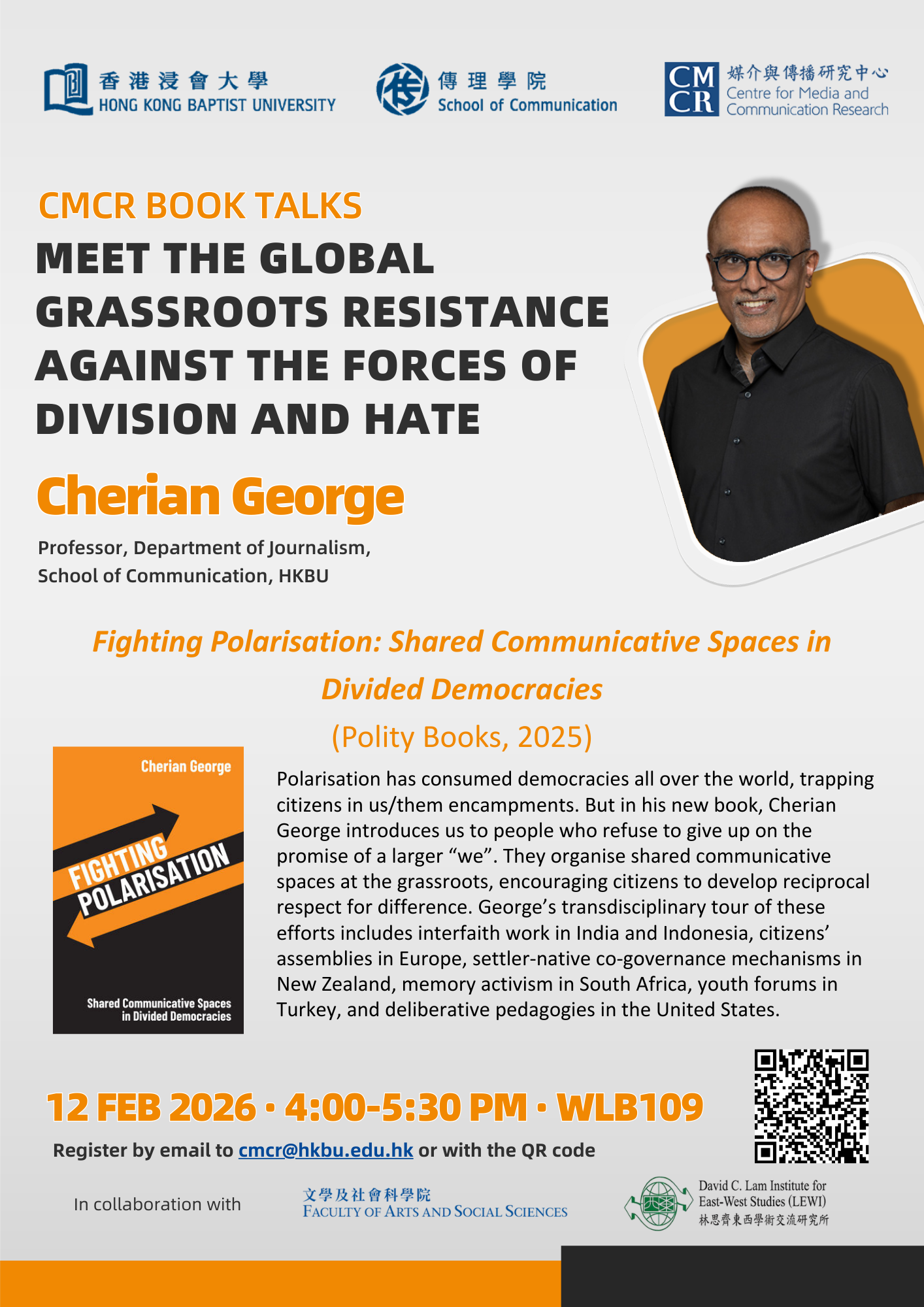 Book Talk: Fighting Polarisation: Shared Communicative Spaces in Divided Democracies